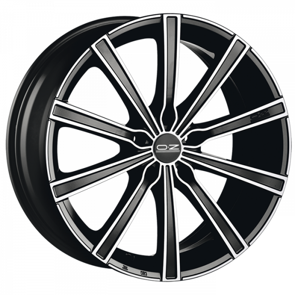 Cerchio OZ: LOUNGE 10 / MATT BLACK DIAMOND CUT