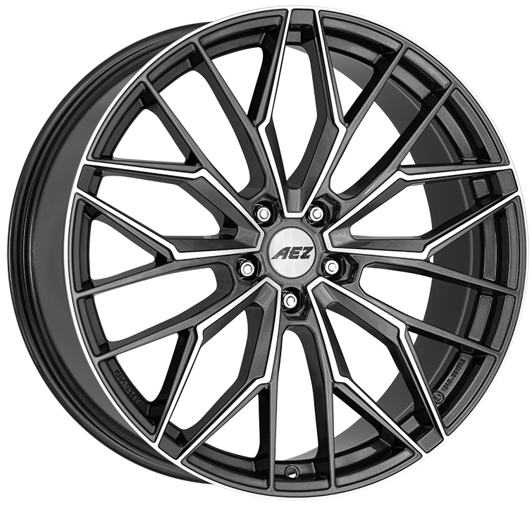 Cerchio AEZ: PORTO DARK / GUNMETAL/POLISHED