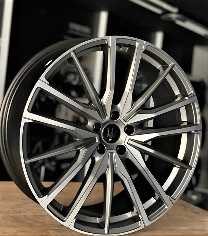 GMP / SPARTA / MATT ANTHRACITE DIAMOND<br>9,5J22" 5X114,3 37 67,10