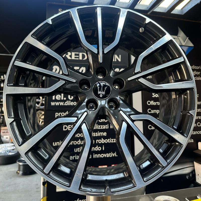 Cerchio ORIGINALI: MASERATI GRECALE 670171180 / ANTRACITE DIAMANTATO