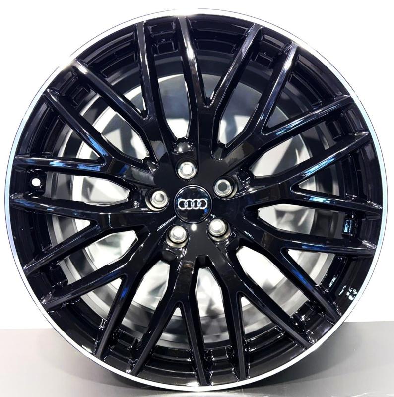 Cerchio ORIGINALI: VIELSPEICH 4M0601025BJ / NERO BORDO DIAMANTATO