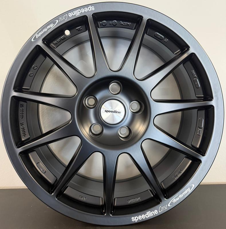 SPEEDLINE / TURINI 2120 / MATT BLACK<br>7,0J17" 4X100 35 72