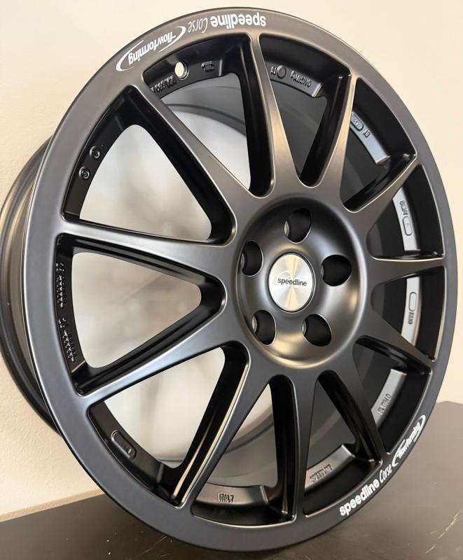 SPEEDLINE / TURINI 2120 / MATT BLACK<br>7,0J17" 4X100 35 72