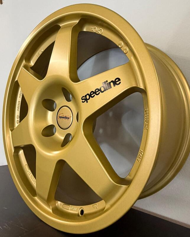 SPEEDLINE / HISTORY / GOLD MATT<br>8,0J18" 5X114,3 45 72